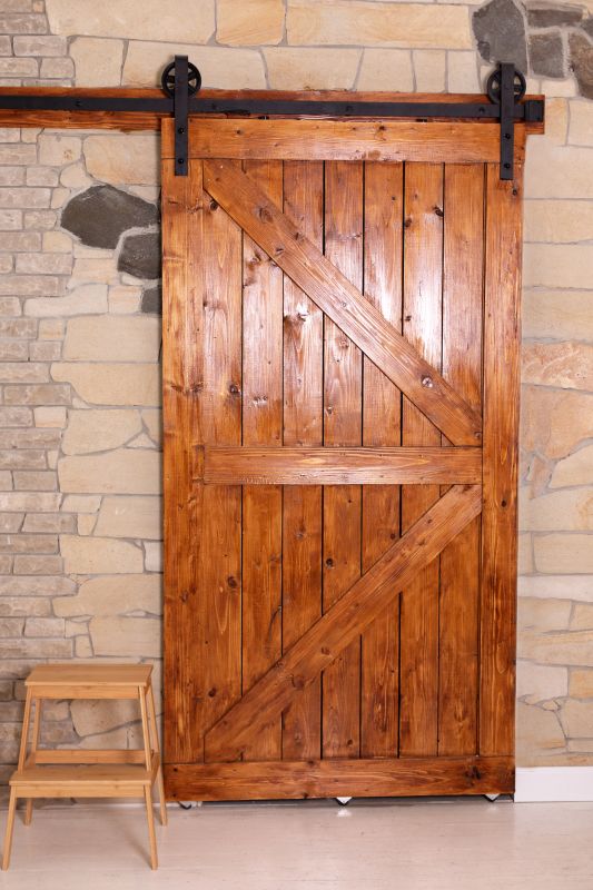 Wood Sliding Door Installation in Overland Park, KS